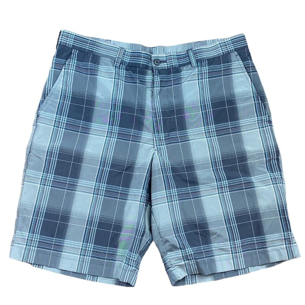 Plaid Golf Shorts Sz 36 Ben Hogan Performance